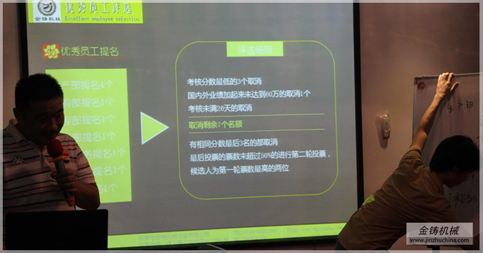 金铸机械绩效考核